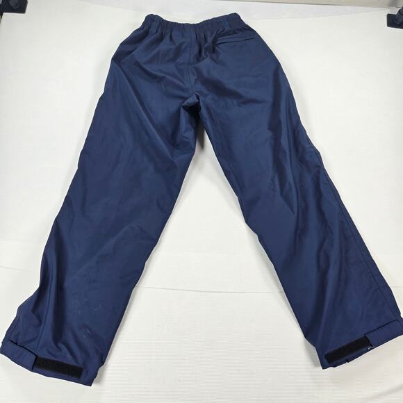 Vintage Nike Navy Blue Ankle Zip Adjustable Track Pants Women's Size Small - Picture 10 of 11